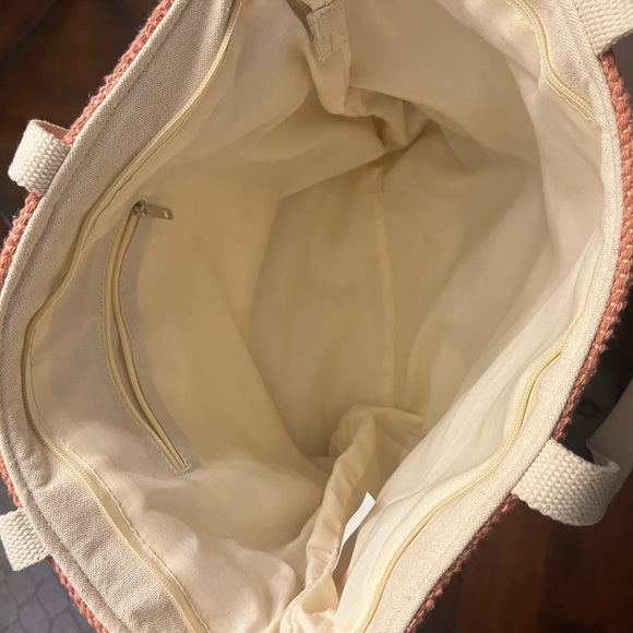 Boho Tote Bag Woven Loop - Picture 2 of 3